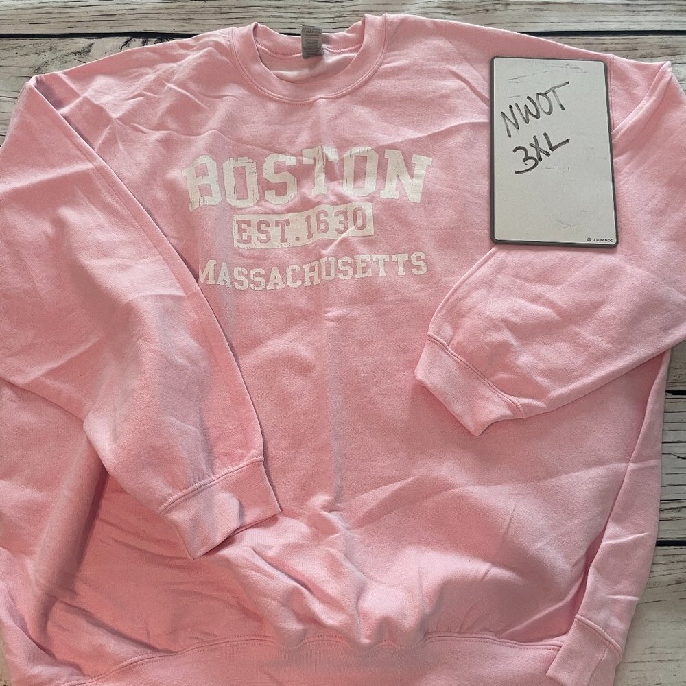 NWOT size 3XL Boston sweatshirt
